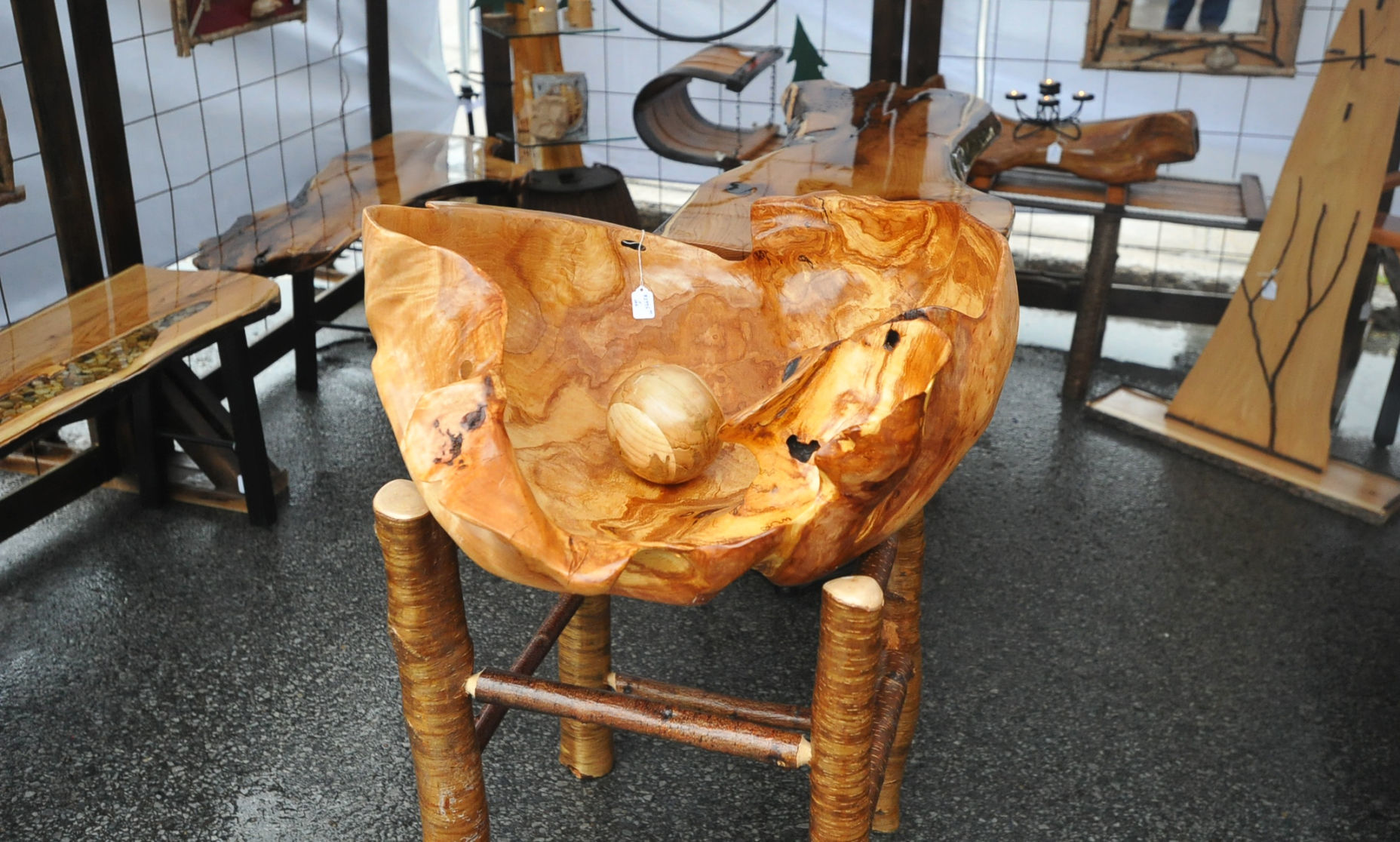 Oyster and burl